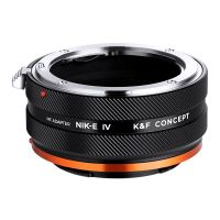 K &amp; F Concept Nik-E Nikon F AI Mount เลนส์สำหรับ Sony E FE Mount อะแดปเตอร์กล้องแหวนสำหรับ Sony A6400 A7M3 A7R3 A7M4 A7R4