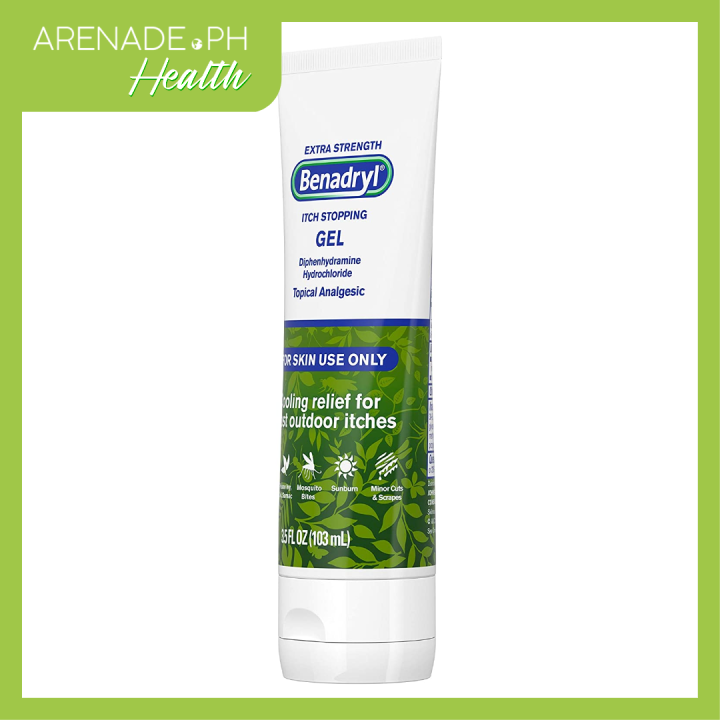 Benadryl ExtraStrength Cooling Relief AntiItch Gel, Diphenhydramine