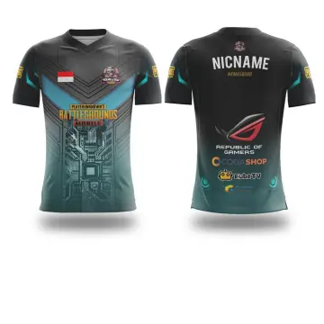 Mlbb PubGM Free Fire AOV CODM full print gaming Jersey costume