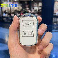 3ปุ่ม TPU Remote Key Case Cover Auto Shell Fob ผู้ถือสำหรับ Chery Tiggo 4 3 GX Arrizo 5 Tiggo 7 8อุปกรณ์เสริม