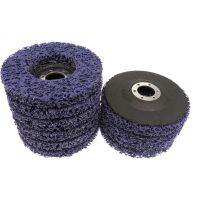 2pc 125mm Poly Strip Disc Abrasive Wheel Paint Rust Removal Clean For Angle Grinder