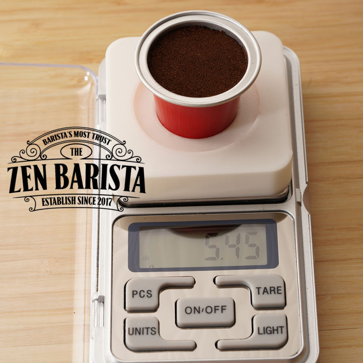 แท่นวางแคปซูล-nespresso-ใช้วางคว่ำเก็บแคปซูล-หรือวางชั่งน้ำหนัก
