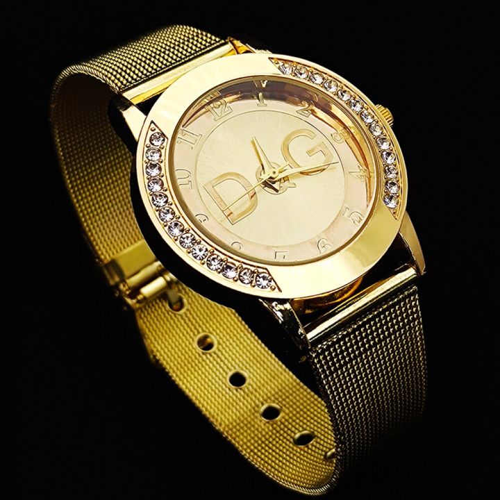 2022นาฬิกาควอตซ์แบรนด์หรูสำหรับผู้หญิงนาฬิกาแฟชั่นยุโรปลดกระหน่ำนาฬิกาสตรีสแตนเลสแบบสบายๆ