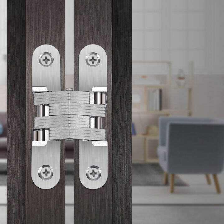 Exhibition culvert concealed hinge folding door concealed door hinged