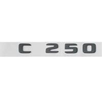 Upgrade black trunk letters number for c 250 emblems badges for mercedes benz c250 2017+