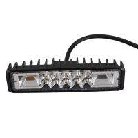 แท่ง Led แฟลชไฟกระพริบ4X48W สีแดงขาวน้ำเงินสำหรับรถมอเตอร์ไซค์ Atv Jeep Suv ออฟโรด4X4