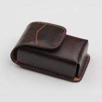 Folding Presbyopic Glasses Case Wear Belt PU B008