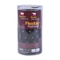 แป้นพิมพ์ซิลิโคนกันน้ำพับเก็บได้ Usb ที่ยืดหยุ่นมินิกันฝุ่นสิ่งสกปรก