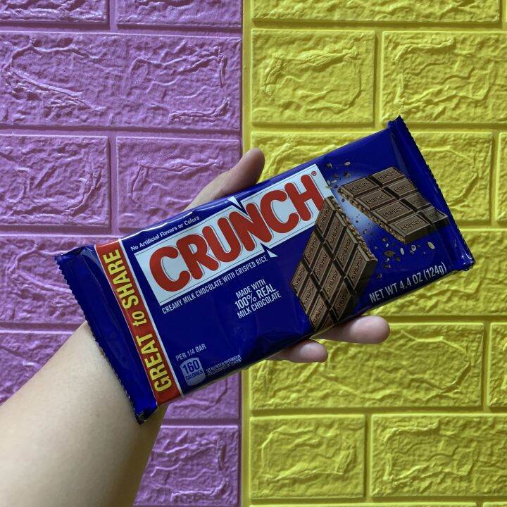 Nestle Crunch Giant Milk Chocolate Bar 124g Lazada PH