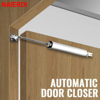 NAIERDI Soft Close Automatic Buffer Door Closer,Aluminum Alloy Door Closer,Adjustable Buffer Force,Load Up To 35kg Door Hardware