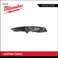 Milwaukee มีดพับฟันเลื่อย ลายพรางระบบสปริงเปิด/ปิด Fastback Camo Spring Assisted รุ่น 48-22-1535