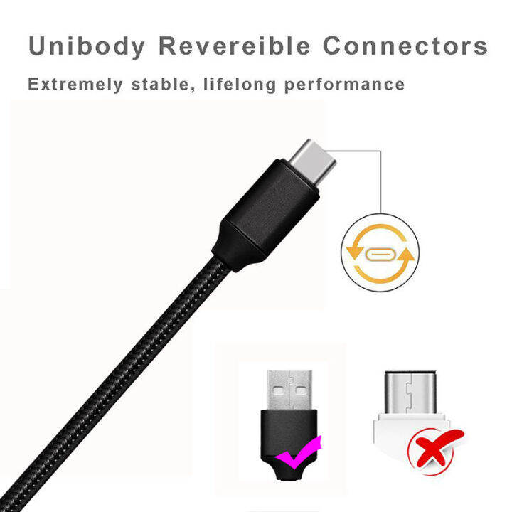 limited-edition-1เมตร2เมตร3เมตรสาย-usb-type-c-สำหรับ-s-amsung-vivo-usb-c-สายเคเบิ้ลสำหรับ-xiaomi-usb-c-เคเบิ้ล2a-โทรศัพท์มือถือชาร์จสายสำหรับหัวเว่ย-p20สาย