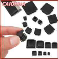 CAIOHUA 10pcs/set สี่เหลี่ยม ป้องกันพื้น หมวกขาเก้าอี้ ปิดท้ายหมวก แผ่นกันลื่น ฟุตเฟอร์นิเจอร์ ตัวป้องกันหมวก