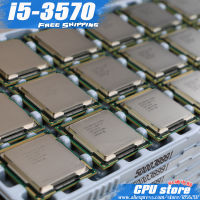 Free Shipping ln I5 3570 CPU Processor Quad-Core(3.4Ghz L3=6M77W) Socket LGA 1155 Desktop CPU i5-3570 (working 100)