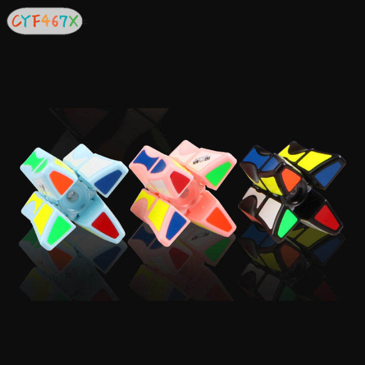cyf-ลูกบาศก์มายากลฟิดเจ็ตสปินเนอร์ป้องกันความวิตกกังวล-ของเล่นก้อนฟลอปปี้ลับสมองง่ายและสนุกสำหรับทุกวัย