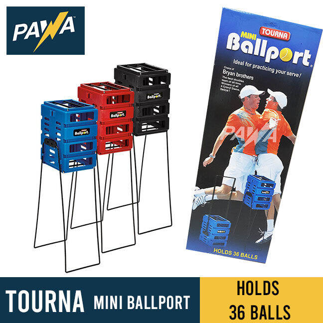 Tourna Mini Ballport Ball port Tennis Ball Hopper (Holds 36 balls) Lazada