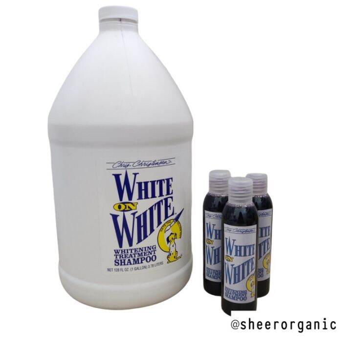 Chris Christensen White on Dog Shampoo Brightens White 100ml Repack Lazada PH