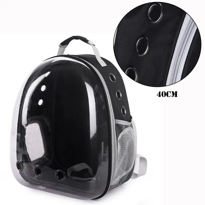 PET BAGPACK001- 40x35cm 9hole Transparent Pet Air Box Backpack for Cats and Dogs Portable Pet Outing Backpack Car Bag Space Capsule Pet Bag(MULTICOLOR) | Lazada PH