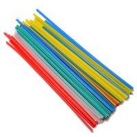 50Pcs/Set Plastic Welding Rods 250mm Non-toxic Welder Sticks 5 Color Blue/White/Yellow/Red/Green For Welder Soldering Tools