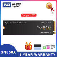 SSD เกมภายใน WD BLACK 1TB 2TB 4TB SN850X NVMe ขนาดโซลิดสเตทไดรฟ์ Gen4 PCIe M.2 2280สูงสุด7,300เมกะไบต์/วินาที