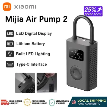 2023 New Xiaomi Mijia Air Pump 2 Portable Universal Electric Air Compressor  2 Tire Sensor Mi Inflatable Treasure 2 for Car Bike