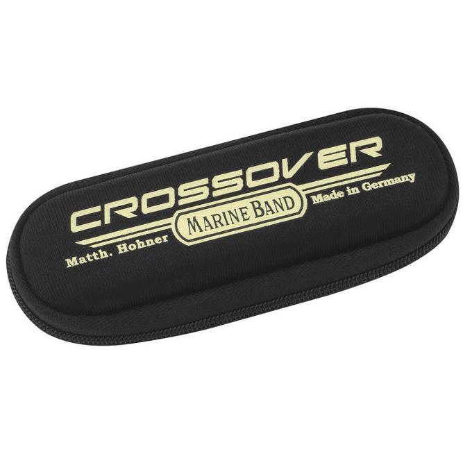 hohner-ฮาร์โมนิก้า-marine-band-crossover-ขนาด-10-ช่อง-คีย์-g-harmonica-key-g-เมาท์ออแกน-แถมฟรีเคส-amp-คอร์สออนไลน์-made-in-germany