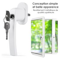 Window Handle Locking with Locks Kids Security Door for Glazing Windows Turning