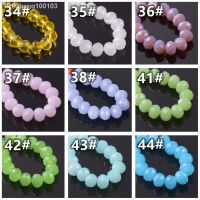 Rondelle Faceted Czech Crystal Glass Solid Color 3x2mm 4x3mm 6x4mm 8x6mm 10x7mm 12x8mm Loose Spacer Beads for Jewelry Making DIY