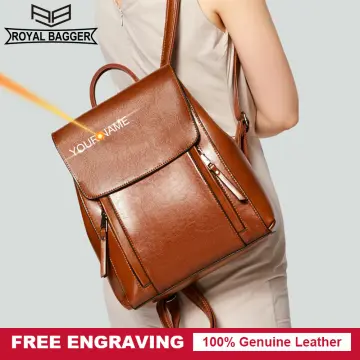 Genuine Leather Backpack Women - Best Price in Singapore - Feb 2024