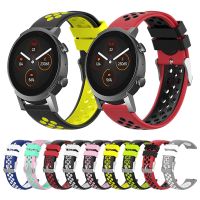 yiqtft Sports Silicone strap For TicWatch E3 GTH Watch Band Wristband Bracelet For TicWatch 2/E Watchband replace accessories wristbelt