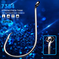 Proberos 100ชิ้น/ล็อตเบ็ดตกปลา JIG Hook Jig Fishhooks Mata Kail 1/0-8/0 # Jig ตะขอมีหนาม Pesca ตกปลาเครื่องใช้อุปกรณ์ตกปลาอุปกรณ์