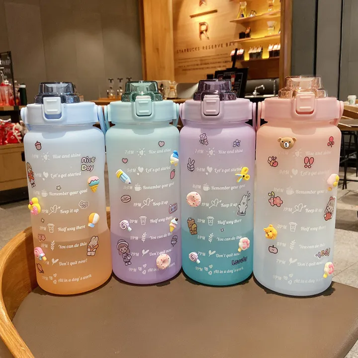 2000ml-kawaii-straw-water-bottle-with-stickers-drinking-bottle-for-girl-sport-bike-cup-ice-cold-water-bottles-with-time-marker