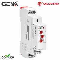 Free Shipping GEYA GRT8-ST Delay on Motor Star Delta Timer Soft starter AC230V 415V ACDC12V-2 40V Delta Relay Motor Starter