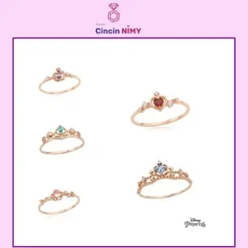 Precious Metal Mickey and Minnie Mouse Claw Set CZ Ring – Couture Kingdom