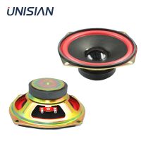 UNISIAN 4.5 Inch Midrange Bass Speaker 4.5 4Ohm 15W HIFI sound Woofer LoudSpeaker For Home amplifier theater audio system