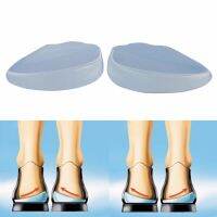 1pair Silicon Gel Heel Cushion Insoles Soles Relieve Foot Pain Protectors Spur Support Shoe Pad High Heel Inserts Massager Foot Shoes Accessories