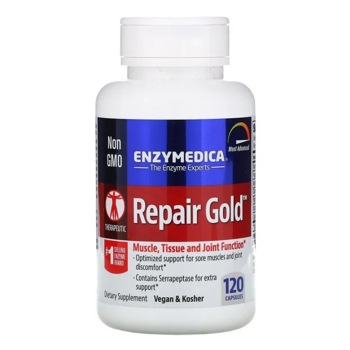 Enzymedica, Repair Gold, 120 Capsules | Lazada PH