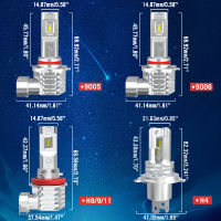 H4รถมินิไฟหน้า HB2หลอดไฟ LED H8 H9ไฟหน้า H11 9005 9006สำหรับ Chevrolet Cruze Captiva Aveo Orlando Trax Lacetti Spark