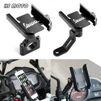 สำหรับ Vespa LXV Sprint GTS G 50 150 250 300i รถจักรยานยนต์ Handlebar ผู้ถือศัพท์มือถือ GPS วงเล็บมาตรฐาน