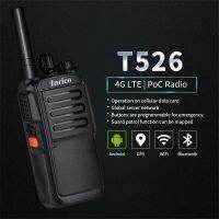 J93 Inrico T526 4G Zello Walkie Talkie LTE PTT Cellular 4GB พร้อมกับซิมการ์ดวิทยุเครือข่ายความจุแบตเตอรี่ขนาดใหญ่