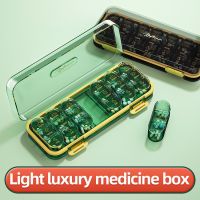 【LZ】 Pill Cases Seven-day Medicine Box 21 Compartment Portable Pill Box Large Capacity Portable Medicine Box Pastilleros De Medicinas