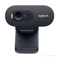 Logitech C270/C270i/C310 HD Video 720P,กล้องคอมพิวเตอร์มีไมค์ในตัว USB2.0 USB 2.0สำหรับ PC แล็ปท็อปวิดีโอโทรออก (สีดำ)TH