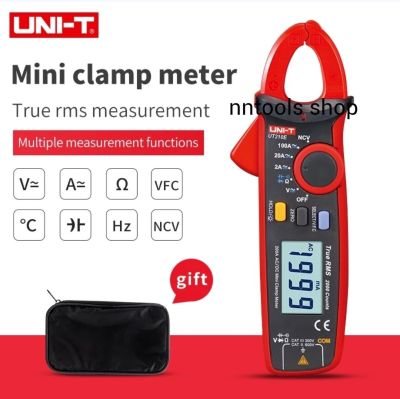 UNI-T UT210Eวัดไฟดิจิตอล Mini Digital Clamp Meter แคลมป์มิเตอร์ วัดเเอมป์ได้ทั้งAC/DCเริ่ม2a100a สินค้าพร้อมส่ง