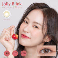 [มาใหม่]คอนแทคเลนส์รายเดือน Jolly Blink สี Cherie Brown (แถมตลับแช่ในกล่อง)