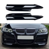 สปอยเลอร์ตัวแยกเครื่องพ่นกระจายมุมสำหรับ BMW 3ซีรีส์ E90 E91 320I M-Tech 2005-2008กันชนรถด้านหน้า