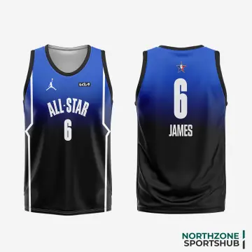 2023 NBA ALL STAR HG BLUE JERSEY FULL SUBLIMATION JERSEY