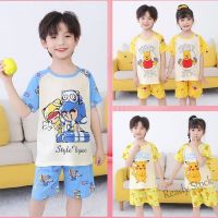 【Ready Stock】 ☂ C22 HOT Get Your Little Boy girl Ready For Bed In Our Stylish Kids Baju Tidur Pyjamas kids pyjamas