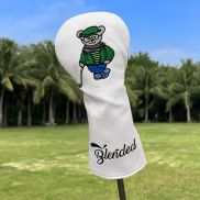 N6MBRH Number Tag Head Covers Embroidery For Hybrid Mallet Putter Blended