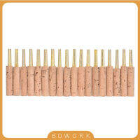 18PCS Oboe Reeds Staple หลอด47มม. ความยาว Rapid Response บางผนังทองเหลืองหลอด Woodwind เครื่องมืออุปกรณ์เสริม