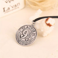 Wholesale 20pcslot Movie HP Inspired Hogwarts Express 9 34 Logo Image Platform Vintage Pendant Necklace For Women&amp;Men